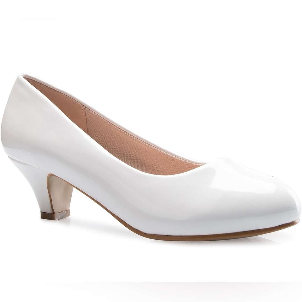 Elegant White Women's Pumps